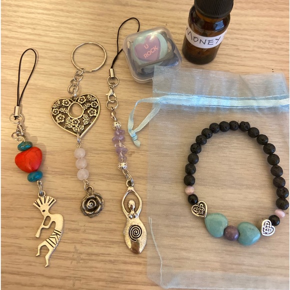 Wicca box 🔮 Choose your intention. Crystals, pentagram, for spell work, Diy + - Picture 6 of 10